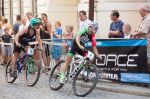 Wyścig rowerowy w centrum Cieszyna